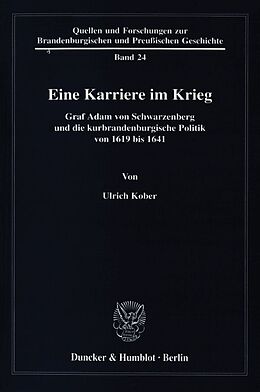 Kartonierter Einband Eine Karriere im Krieg. von Ulrich Kober