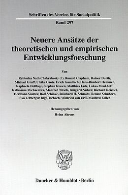 Kartonierter Einband Neuere Ansätze der theoretischen und empirischen Entwicklungsforschung. von 