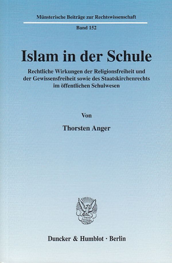 Islam in der Schule.