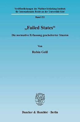Paperback "Failed States". von Robin Geiß