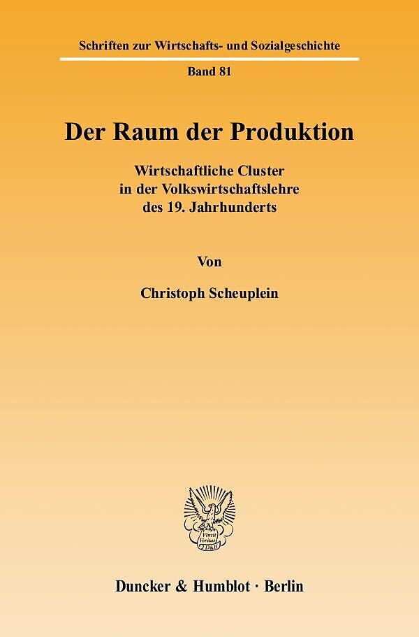 Der Raum der Produktion.