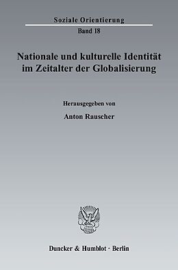 Kartonierter Einband Nationale und kulturelle Identität im Zeitalter der Globalisierung. von 