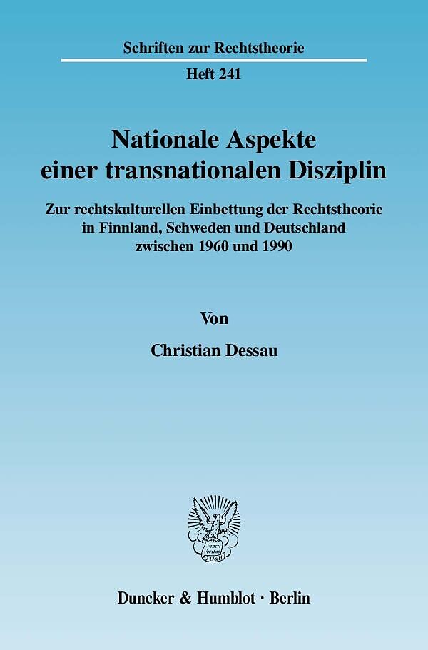 Nationale Aspekte einer transnationalen Disziplin.