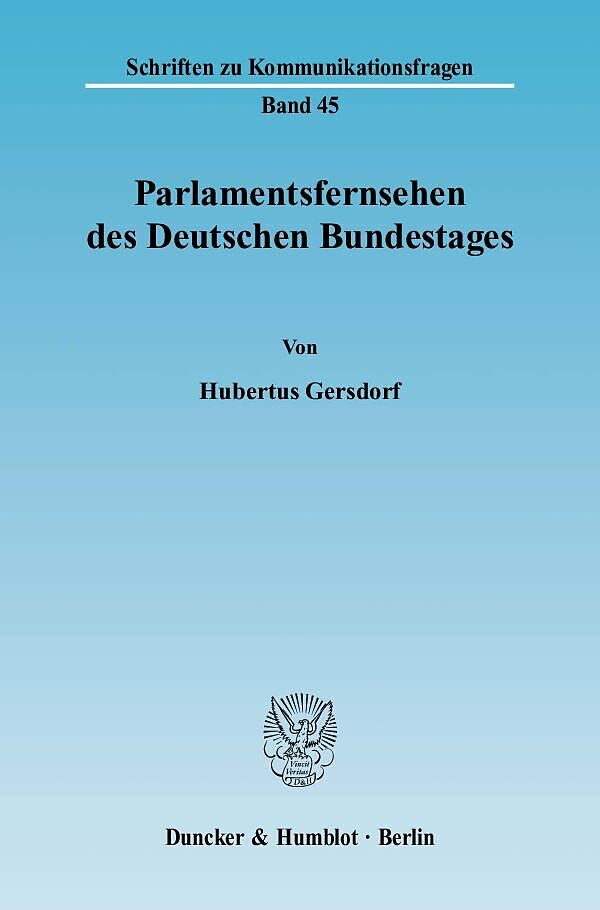 Parlamentsfernsehen des Deutschen Bundestages.