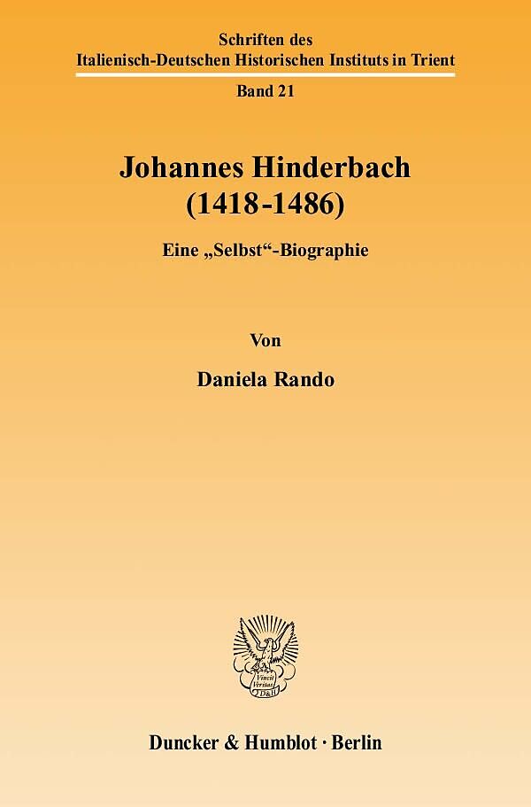 Johannes Hinderbach (14181486).