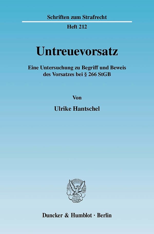 Untreuevorsatz.