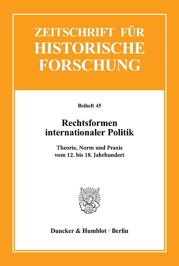 Rechtsformen internationaler Politik.