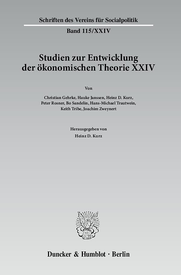 Wechselseitige Einflüsse zwischen dem deutschen wirtschaftswissenschaftlichen Denken und dem anderer europäischer Sprachräume.