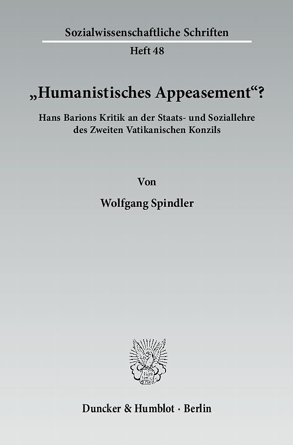 "Humanistisches Appeasement"?