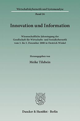Kartonierter Einband Innovation und Information. von 