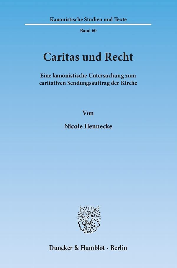 Caritas und Recht.