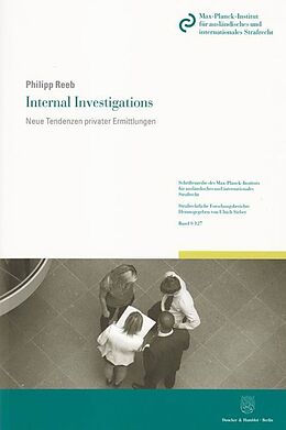 Kartonierter Einband Internal Investigations. von Philipp Reeb