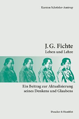 Fester Einband J. G. Fichte. von Karsten Schröder-Amtrup
