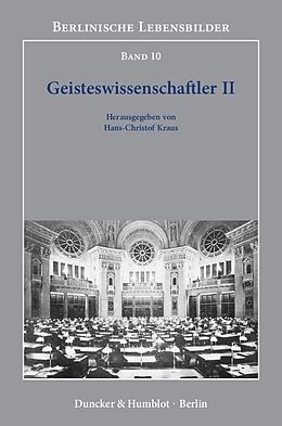 Fester Einband Geisteswissenschaftler II. von 