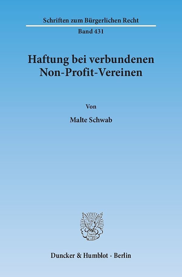 Haftung bei verbundenen Non-Profit-Vereinen.