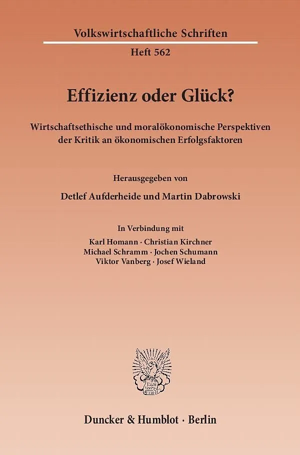 Effizienz oder Glück?