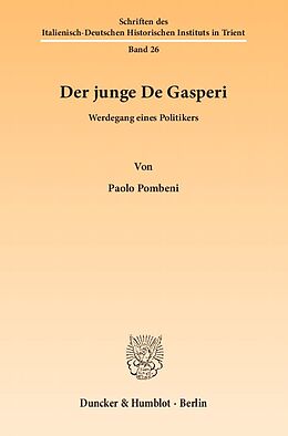Kartonierter Einband Der junge De Gasperi. von Paolo Pombeni