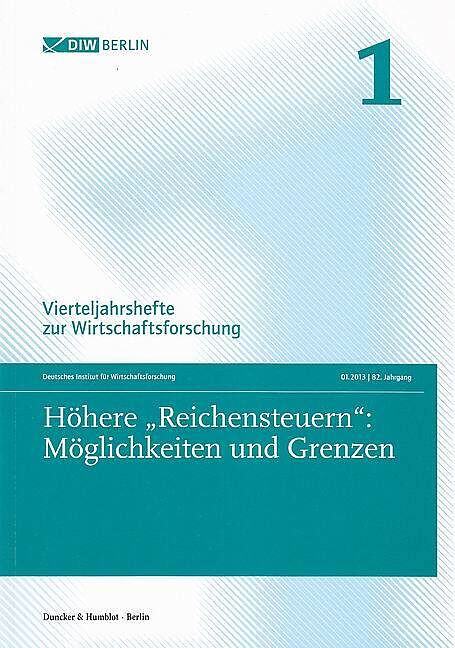 Höhere "Reichensteuern": Möglichkeiten und Grenzen.