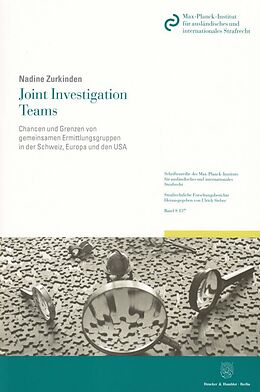 Kartonierter Einband Joint Investigation Teams. von Nadine Zurkinden