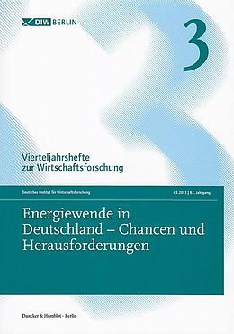 Kartonierter Einband Energiewende in Deutschland  Chancen und Herausforderungen. von 