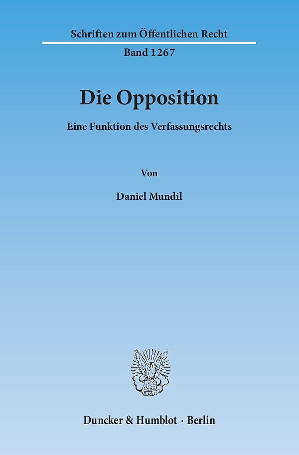 Die Opposition.