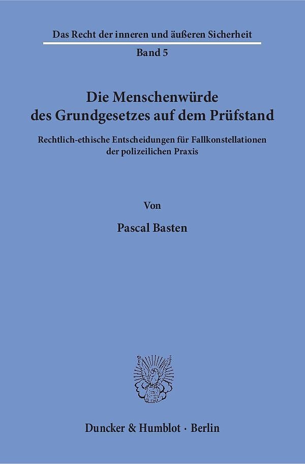 Die Menschenwürde des Grundgesetzes auf dem Prüfstand.