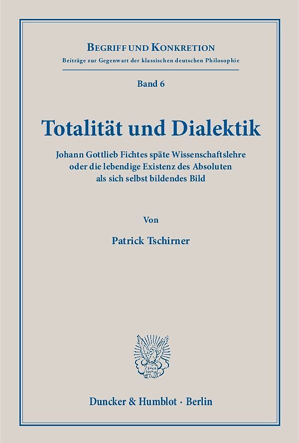 Totalität und Dialektik.