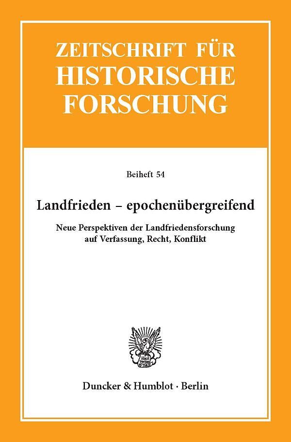 Landfrieden  epochenübergreifend.