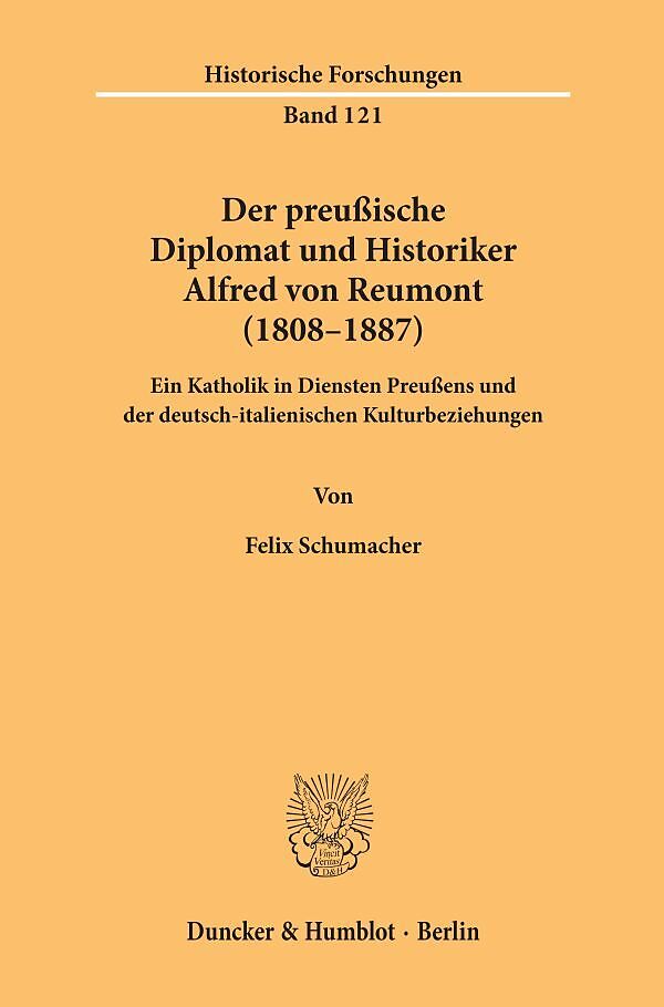 Der preußische Diplomat und Historiker Alfred von Reumont (18081887).
