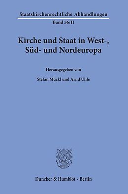 Kartonierter Einband Kirche und Staat in West-, Süd- und Nordeuropa. von 