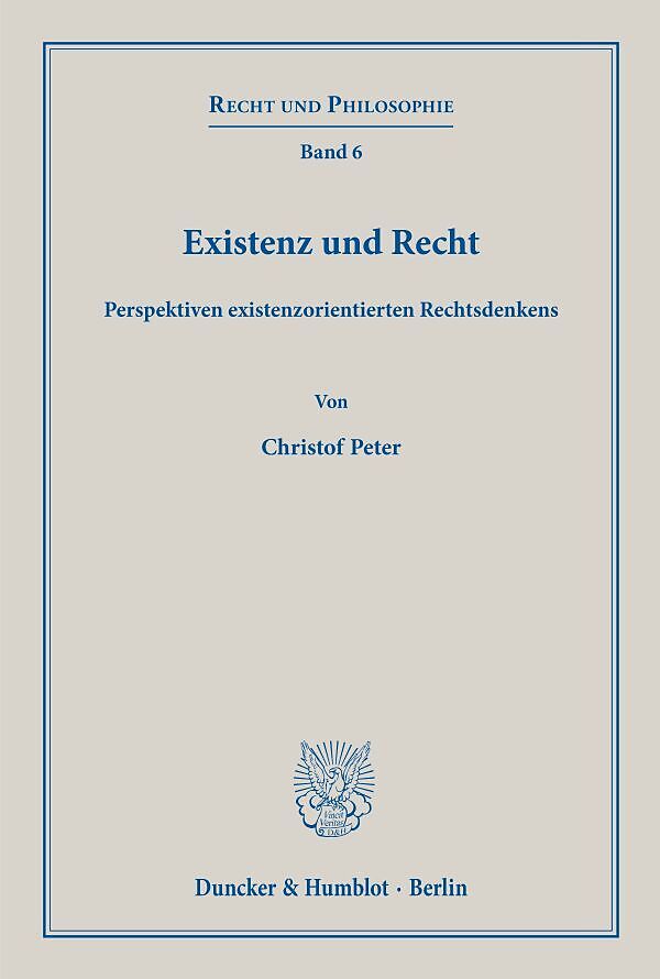 Existenz und Recht.