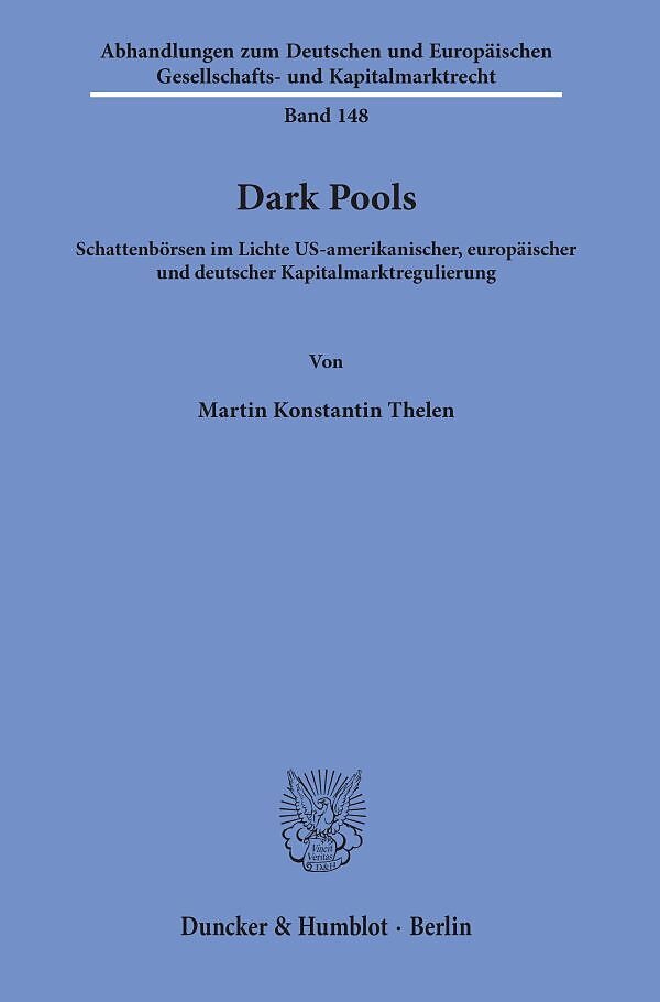 Dark Pools.