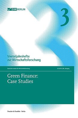 Kartonierter Einband Green Finance: Case Studies. von 