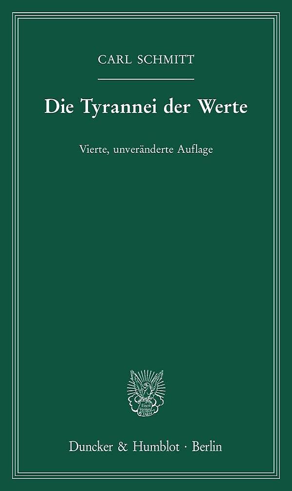 Die Tyrannei der Werte.