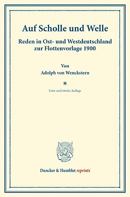 Kartonierter Einband Auf Scholle und Welle. von Adolph von Wenckstern