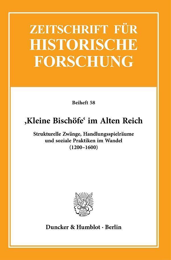 Kleine Bischöfe im Alten Reich.