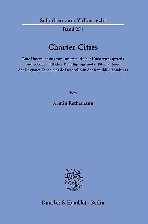 Charter Cities.