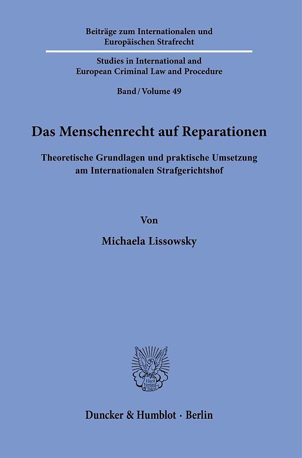 Das Menschenrecht auf Reparationen.