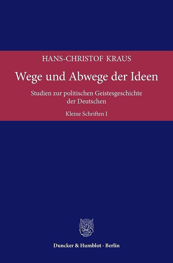 Wege und Abwege der Ideen.