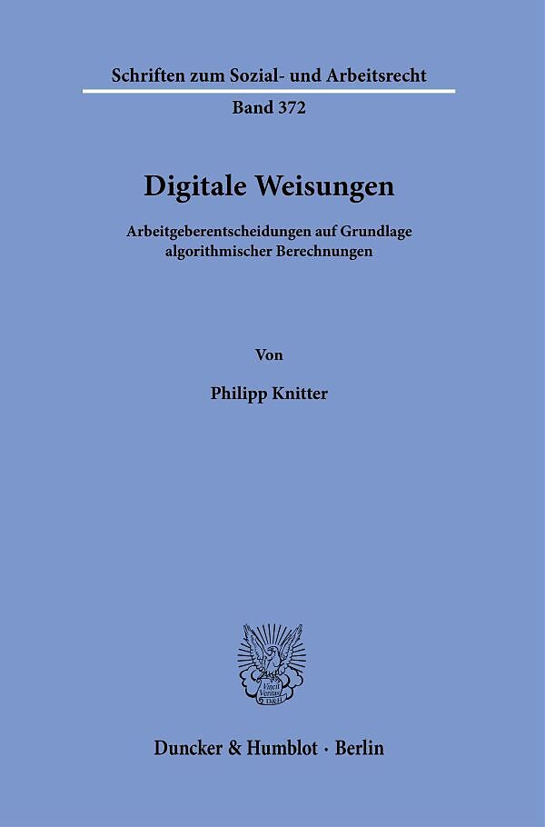 Digitale Weisungen.