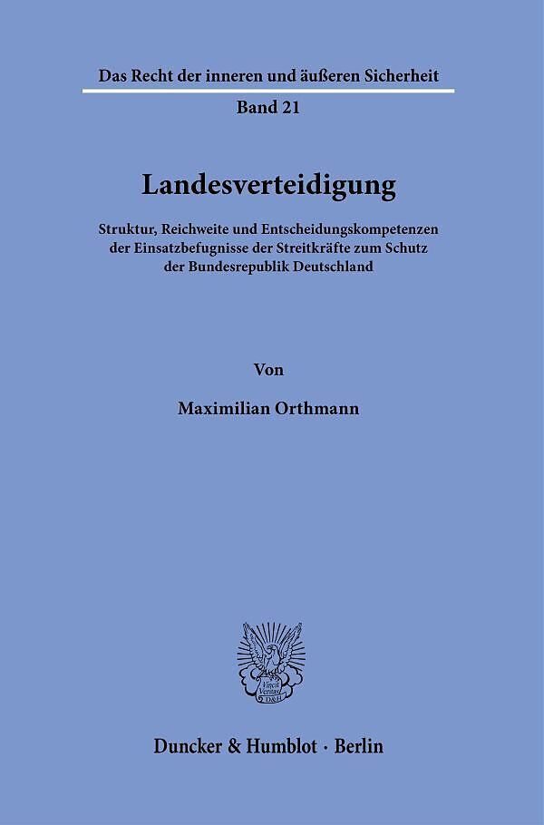 Landesverteidigung.