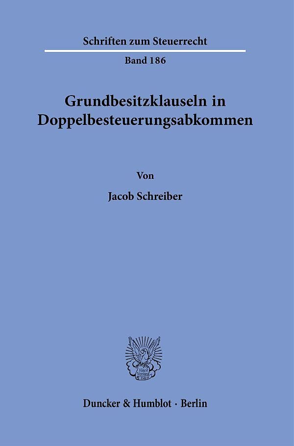 Grundbesitzklauseln in Doppelbesteuerungsabkommen.