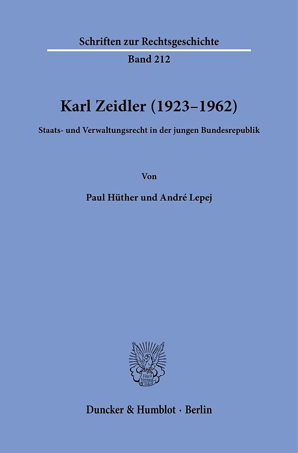 Karl Zeidler (19231962).