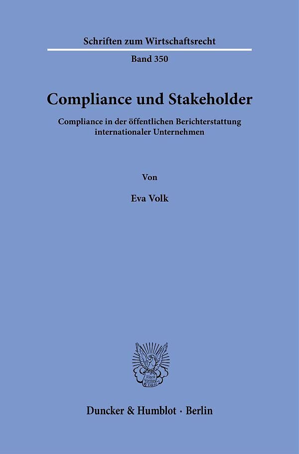 Compliance und Stakeholder.