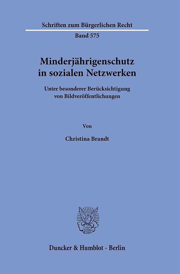 Minderjährigenschutz in sozialen Netzwerken