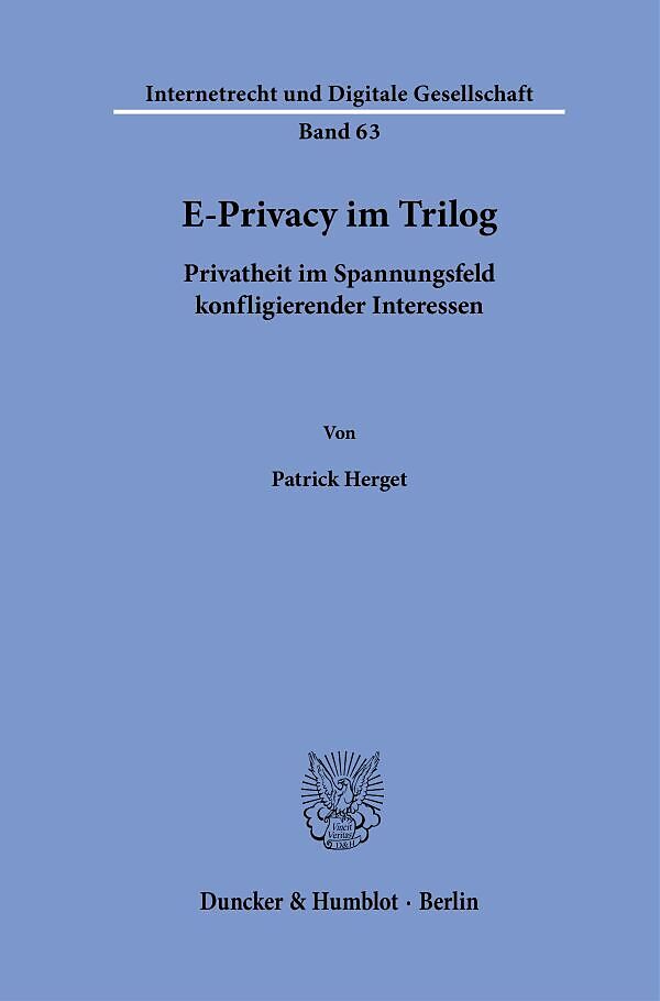 E-Privacy im Trilog