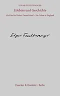 E-Book (epub) Erlebnis und Geschichte. von Edgar Feuchtwanger