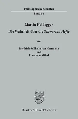 E-Book (epub) Martin Heidegger. von Friedrich-Wilhelm Von Herrmann, Francesco Alfieri