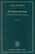 E-Book (epub) Der Nomos der Erde von Carl Schmitt
