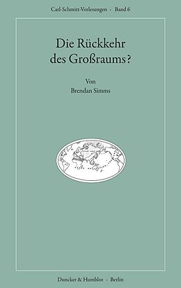 E-Book (epub) Die Rückkehr des Großraums? von Brendan Simms